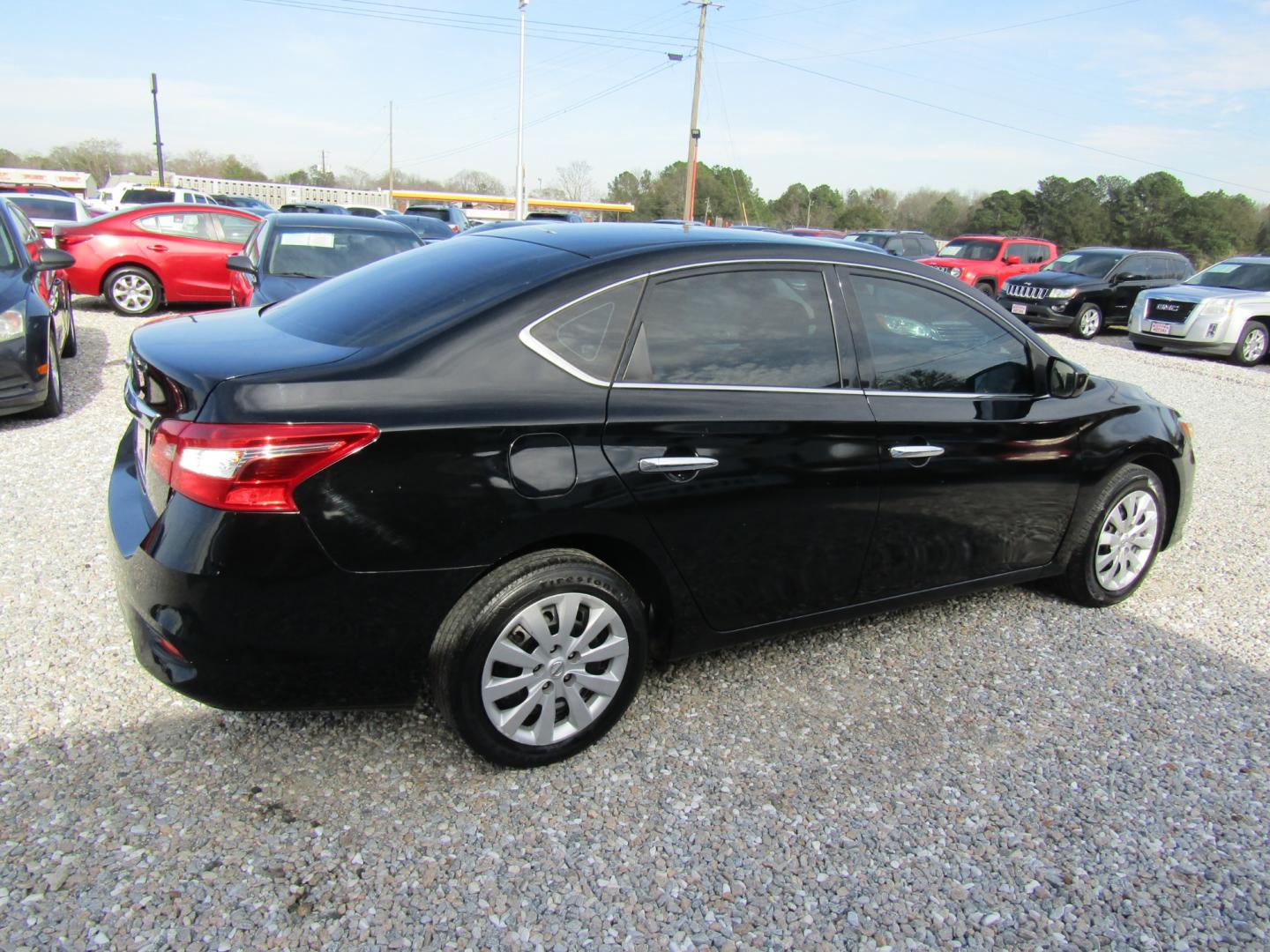 2019 Black /Gray Nissan Sentra S CVT (3N1AB7AP3KY) with an 1.8L L4 SFI DOHC 16V engine, Automatic transmission, located at 15016 S Hwy 231, Midland City, AL, 36350, (334) 983-3001, 31.306210, -85.495277 - Photo#7